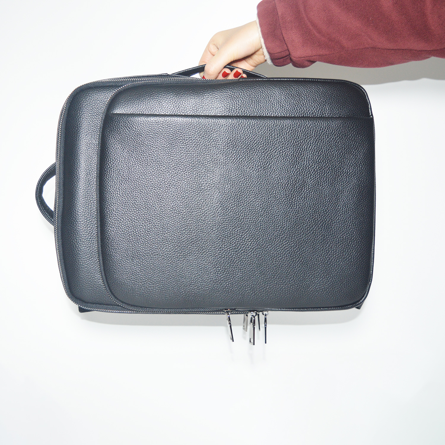 Business Leather Backpack
