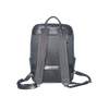 Black Leather Laptop Backpack