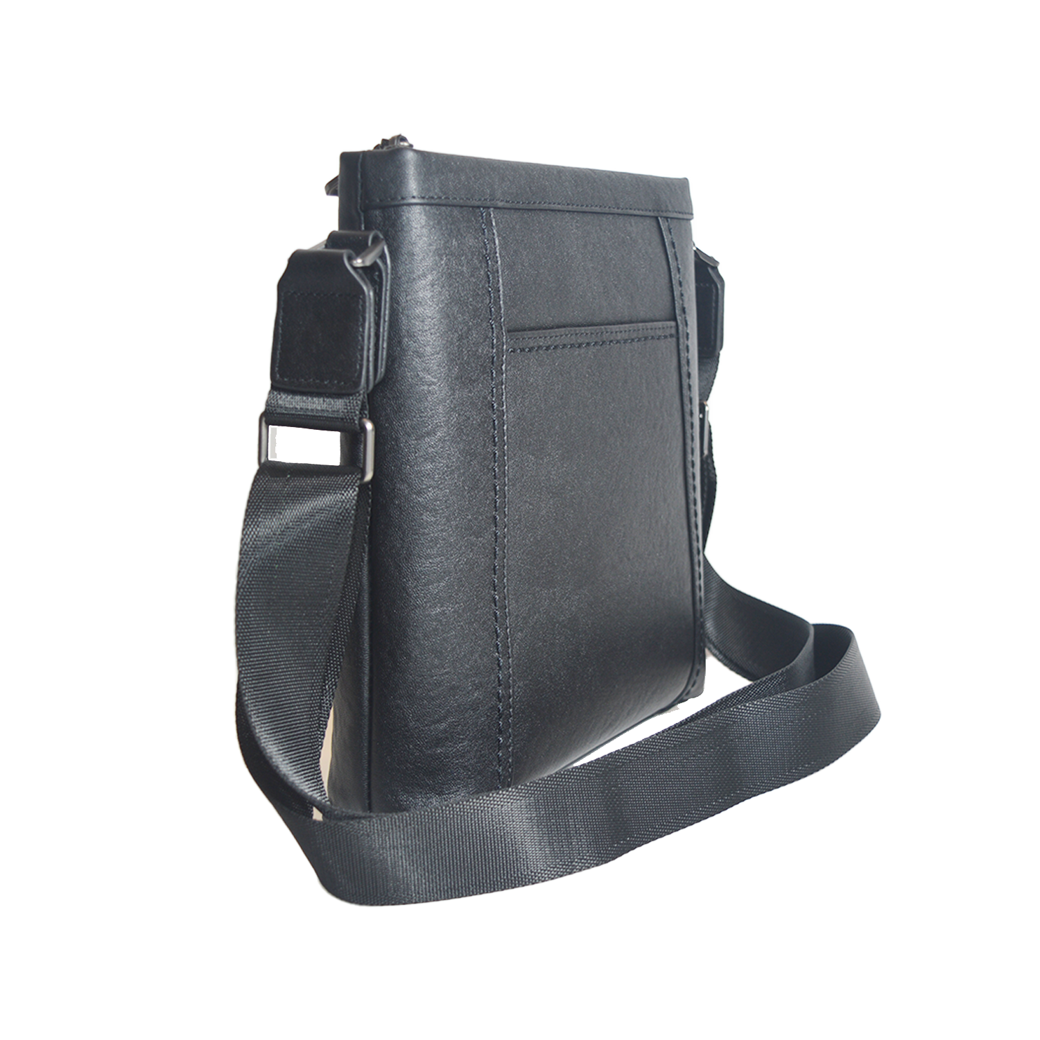 Leather Messager Crossbody Bag