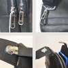 Top Layer Cowhide Leather Sling Bag Waterproof Casual Daypack Shoulder Chest Crossbody Bag For Men