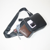 Sling Bag for Women Men Crossbody Fanny Packs Fashion Real Leather Chest Bag with Adjustable Strap
