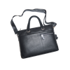 Leather Briefcase for Women Laptop Slim Business Ladies Work Shoulder Bag Versatile Handbag