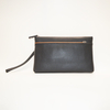 Genuine Cowhide Leather Men Clutch Purse Bag Business Wallet Clutch Phone Holder Handbag
