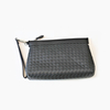 Soft Genuine Leather Weave Handbag Purse Wrist Bag Work Shopping Travel Daily