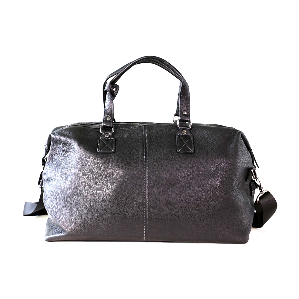 Men's Leather Bag Large Travel Weekend Sports Duffel Bag