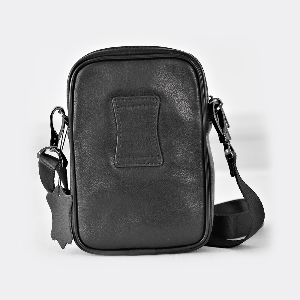 Men's Mobile Phone Purse Leather Bag
