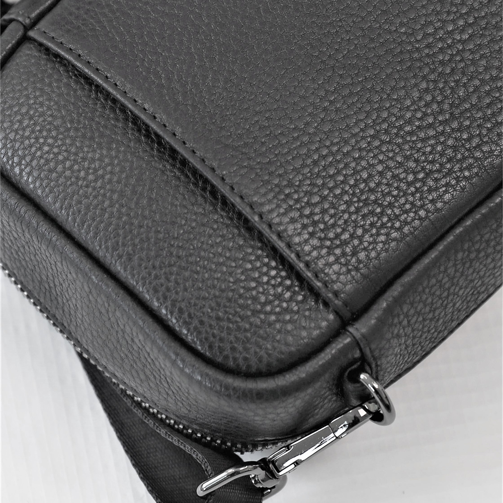 Mini Phone Black Leather Bag